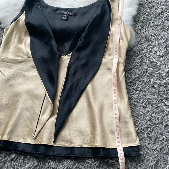 Louben Silk Fitted Blouse with Sailor Collar - Picture 8 of 9